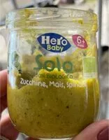 Mängden socker i Zucchine mais spinaci