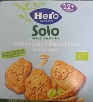 Mängden socker i Solo Biscottini