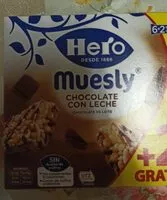 Mängden socker i Hero muesli