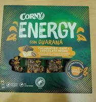 Mängden socker i Corny energy