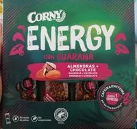 Mängden socker i Corny energy