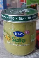 Mängden socker i Hero Solo legumi con verdurine