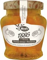 Mängden socker i 1886 con Trozos naranja amarga y mandarina