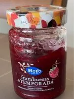 Mängden socker i Mermelada Hero Frambuesa