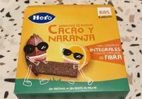 Mängden socker i Barritas de avena cacao y naranja
