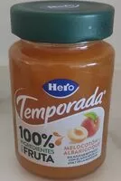 Mängden socker i Mermelada de melocotón y albaricoque