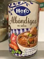 Mängden socker i Albóndigas en salsa
