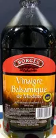 Mängden socker i Vinaigre balsamique de Modène