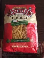 Mängden socker i Fusilli