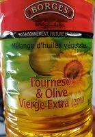 Mängden socker i Mélange d'huiles végétales