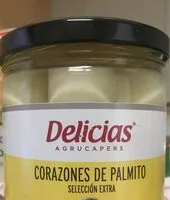 Mängden socker i Corazones de palmito