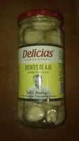 Mängden socker i Dientes de ajo