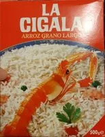 Mängden socker i Arroz grano largo