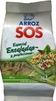 Mängden socker i Arroz especial ensaladas y guarniciones