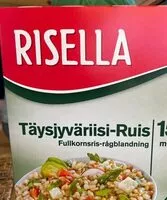 Mängden socker i Täysjyväriisi-ruis