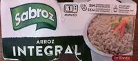 Mängden socker i Sabroz arroz integral