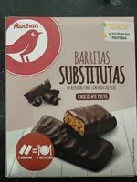 Mängden socker i Barritas substitutas chocolate negro