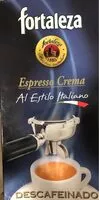 Mängden socker i Espreso crema descafeinado