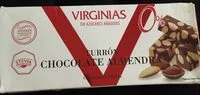 Mängden socker i Turron chocolate almendras