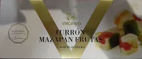 Mängden socker i Turrón mazapán frutas