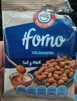 Mängden socker i Cacahuetes