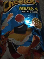 Mängden socker i Mega 4 snack mix de formas y sabores envase 180 g