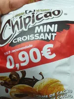 Mängden socker i Chipicao mini croissant. Crema de cacao