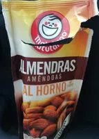 Mängden socker i Almendras al horno (amandes)