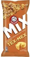 Mängden socker i Mix cacahuetes, snacks de maiz y kikos sabor tex-mex y queso