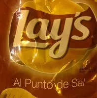 Mängden socker i Lays punto de sal