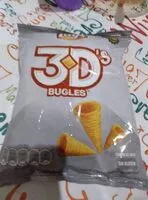 Mängden socker i Bugles 3D's