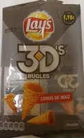 Mängden socker i 3D`s Bugles
