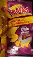 Mängden socker i Ruffles Jamón