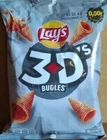 Mängden socker i 3 D's Bugles