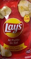 Mängden socker i Lay’s Al Punto de Sal