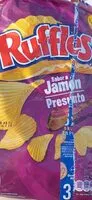 Mängden socker i Ruffles sabor jamón