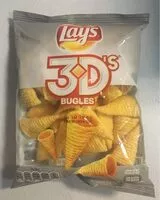 Mängden socker i 3D's Bugles