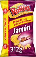 Mängden socker i Ruffles Jamón