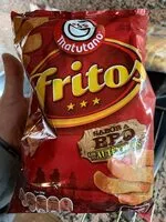 Mängden socker i Fritos snack en tiras de maíz sabor Barbacoa