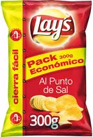 Mängden socker i Lay's, Al Punto de Sal