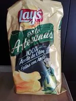 Mängden socker i Lay's mediterráneas 100% aceite de oliva