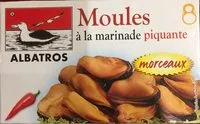 Mängden socker i Moules à la marinade piquante