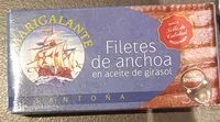 Mängden socker i Filetes de anchoa