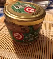 Mängden socker i Pate higado cerdi a las finas hierbas