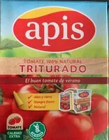 Mängden socker i Tomate triturado Apis