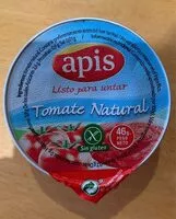 Mängden socker i Tomate Natural
