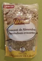 Mängden socker i Crocanti de almendras