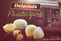Mängden socker i Pasteles yema