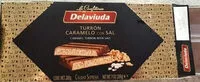 Mängden socker i Turrón caramelo con sal