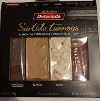 Mängden socker i Surtido de turrones